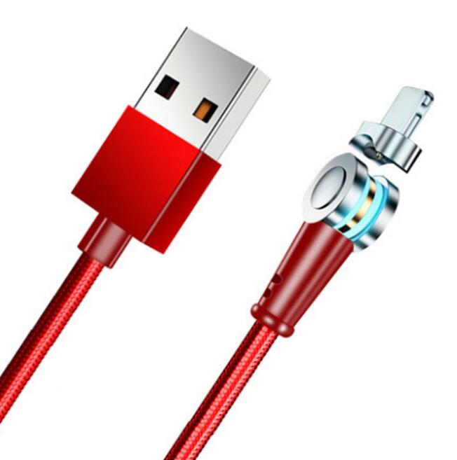 Rotate 180 degree Magnetic USB Cable 5A Fast Charging USB C Charger Micro USB Type c Cable For Xiaomi mi Huawei